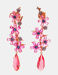 Luxury Color 22k gold-plated earrings
