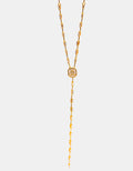 Luxury Color 22k gold-plated necklace
