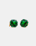 Luxury Color 22k gold-plated stud earrings