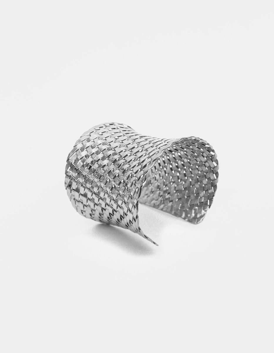 Calcuta gold-plated braided bracelet