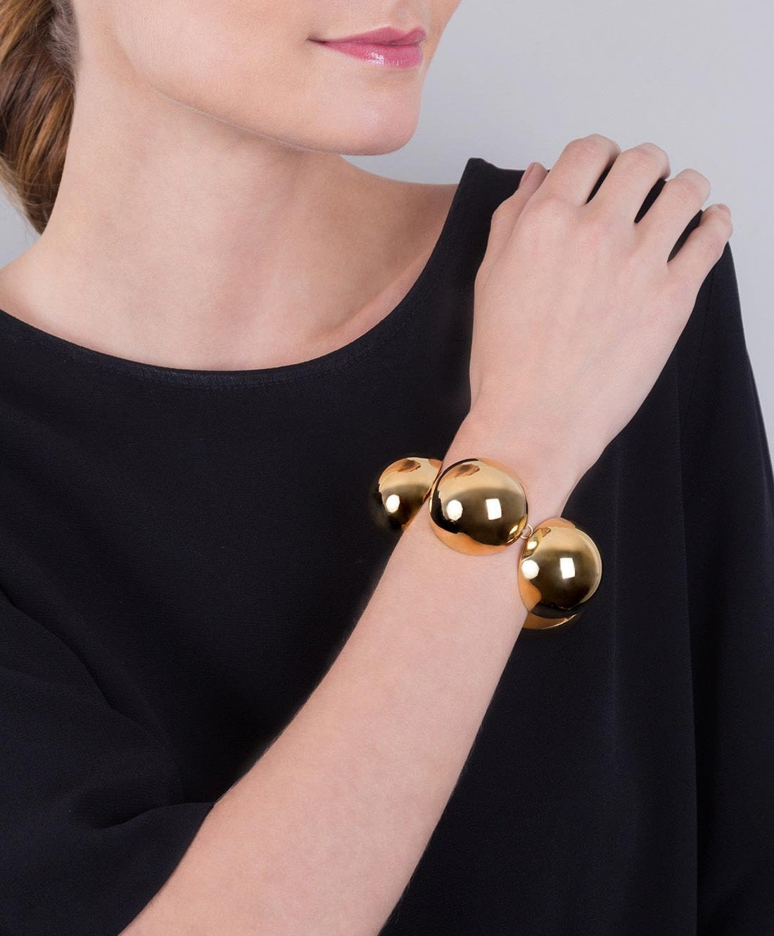 Universe gold-plated bracelet