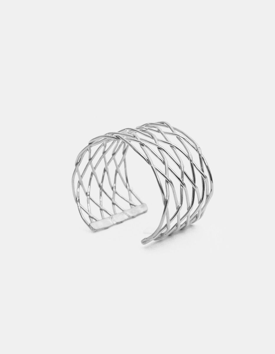 Calcuta gold-plated braided bracelet