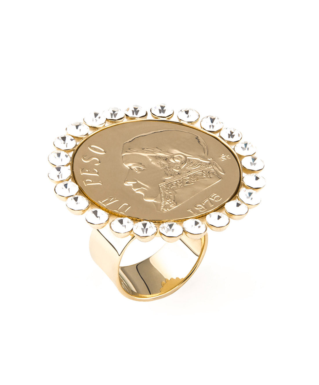 Memories Authentic Coin Adjustable Ring