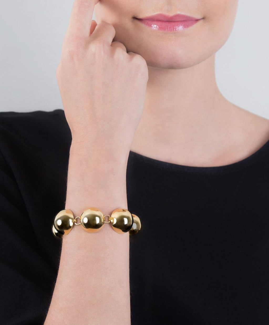 Universe gold-plated bracelet