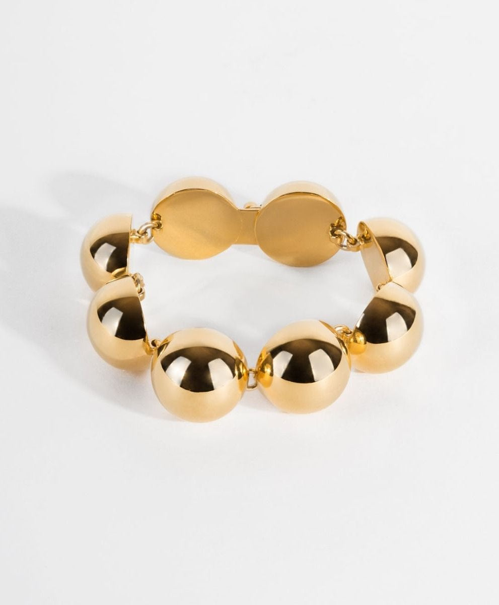 Universe gold-plated bracelet