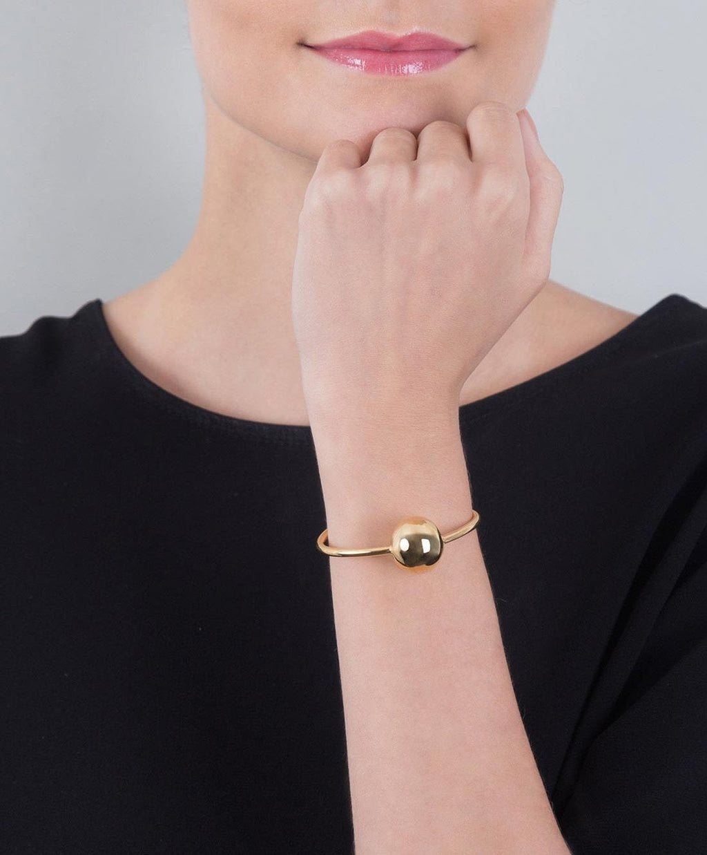 Universe gold-plated bracelet