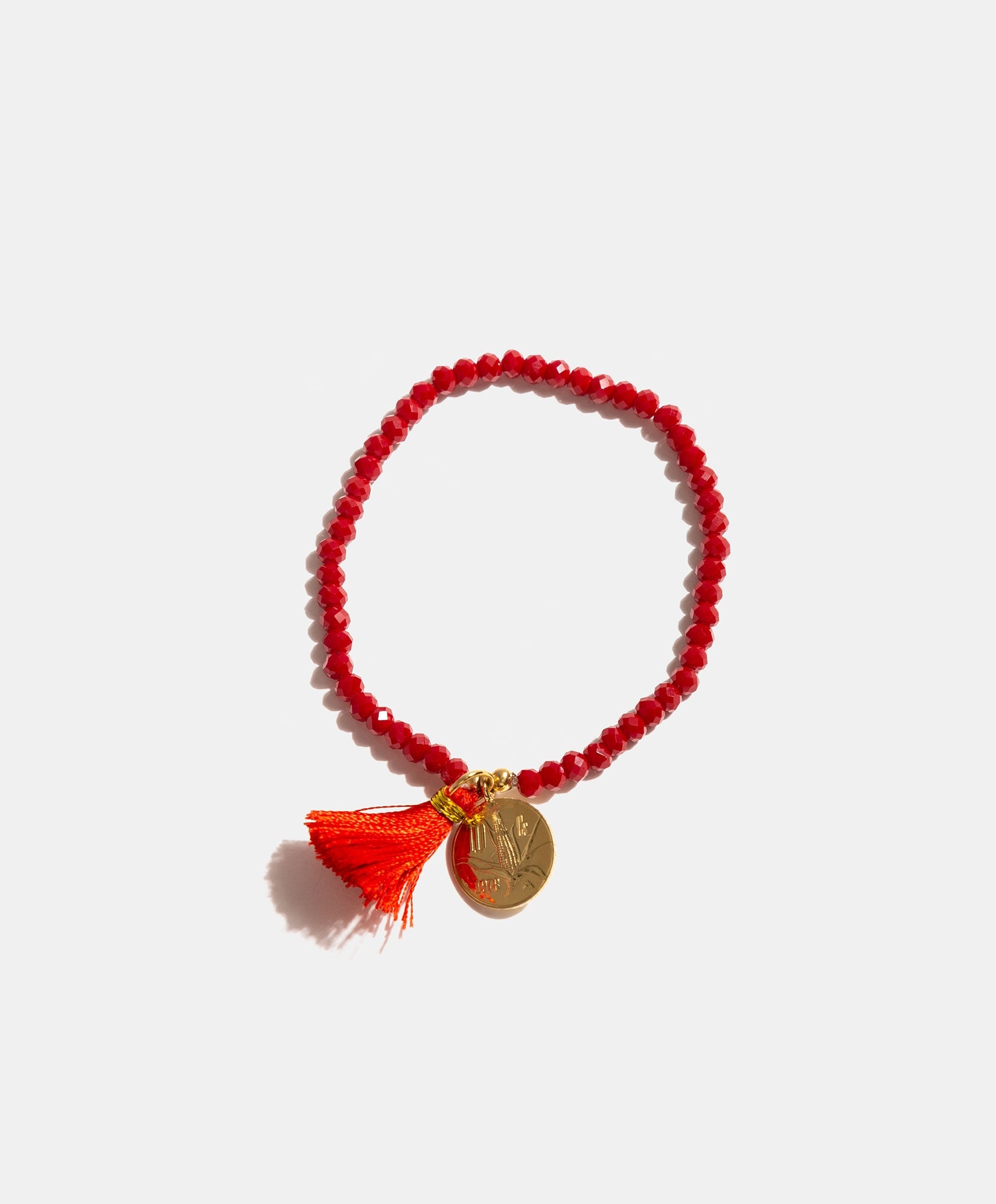 Memories Authentic Coin & Austrian Crystal Bracelet