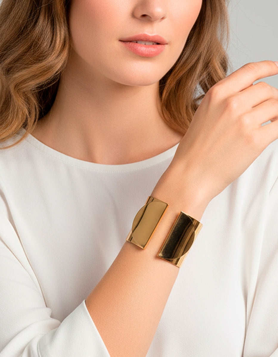 Calcuta gold-plated bracelet