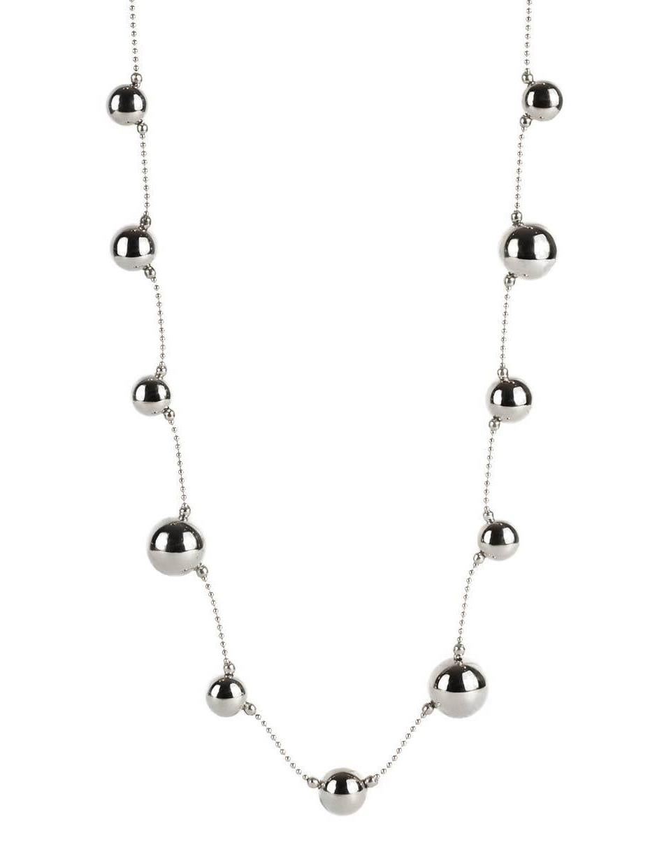 Universe gold-plated necklace