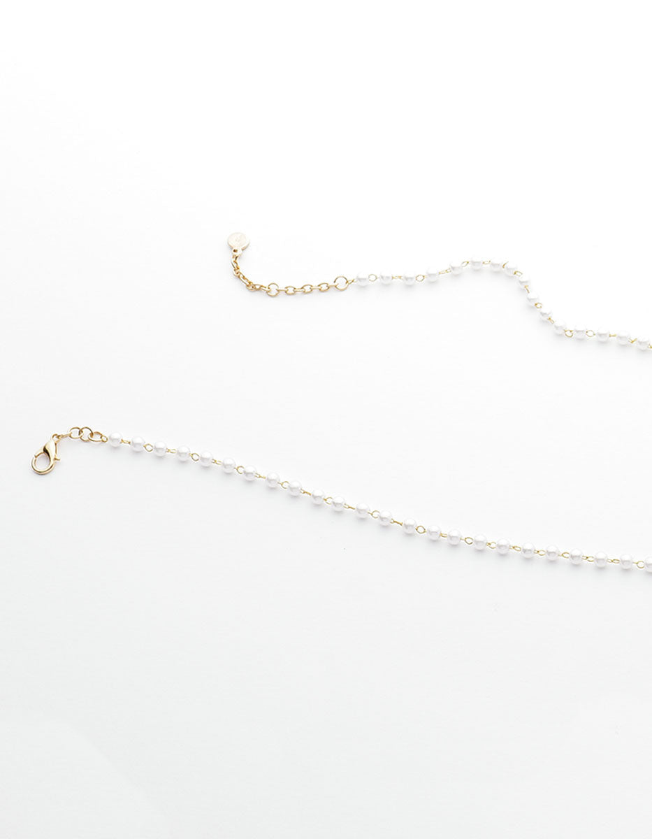 Memories Authentic Coin & Mabe Pearl Necklace