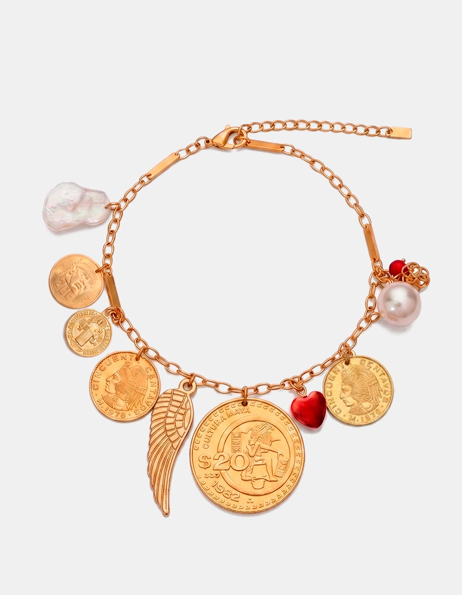 Memories Authentic Multi-Coin Necklace