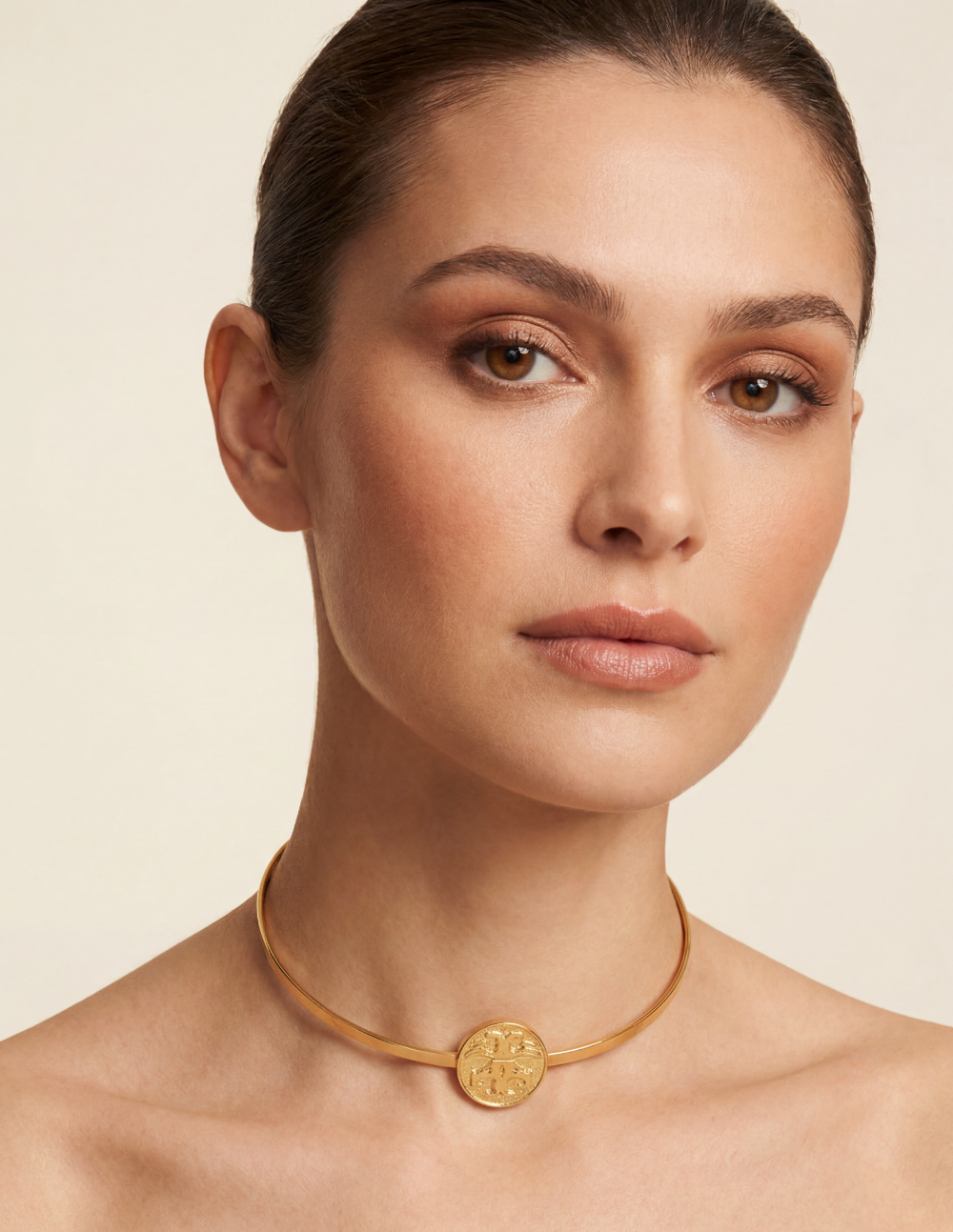 Memories Authentic Coin Choker Necklace