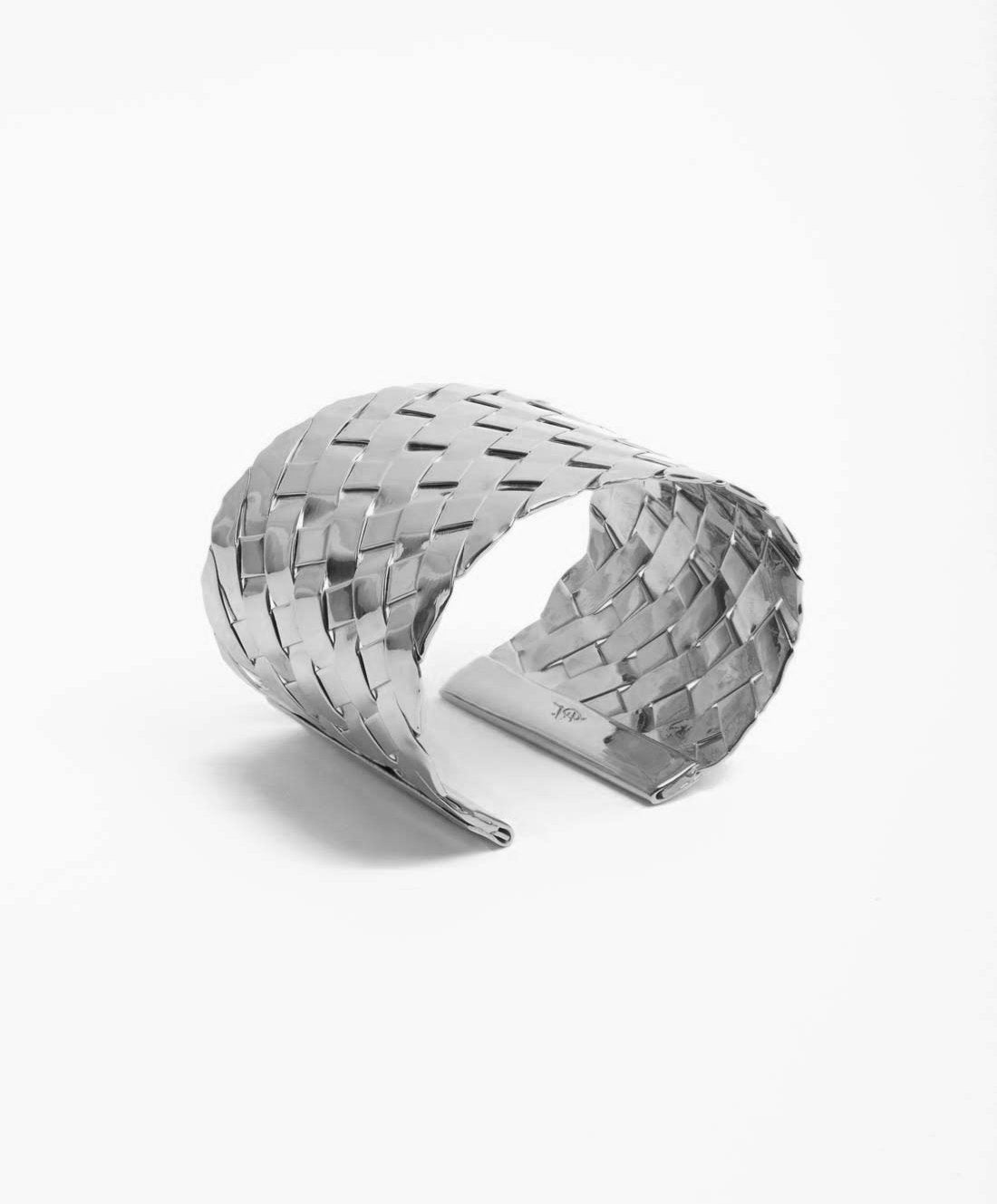 Calcuta gold-plated braided bracelet