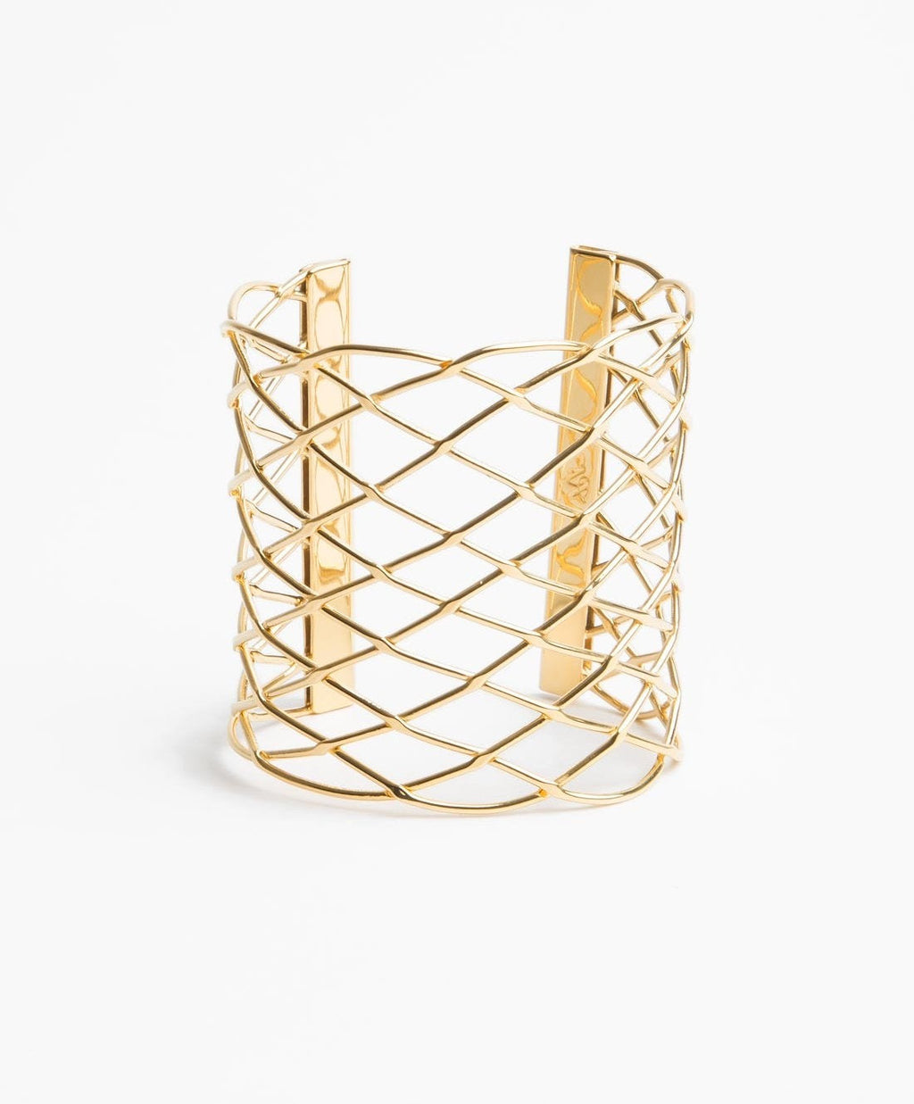 Calcuta gold-plated braided bracelet