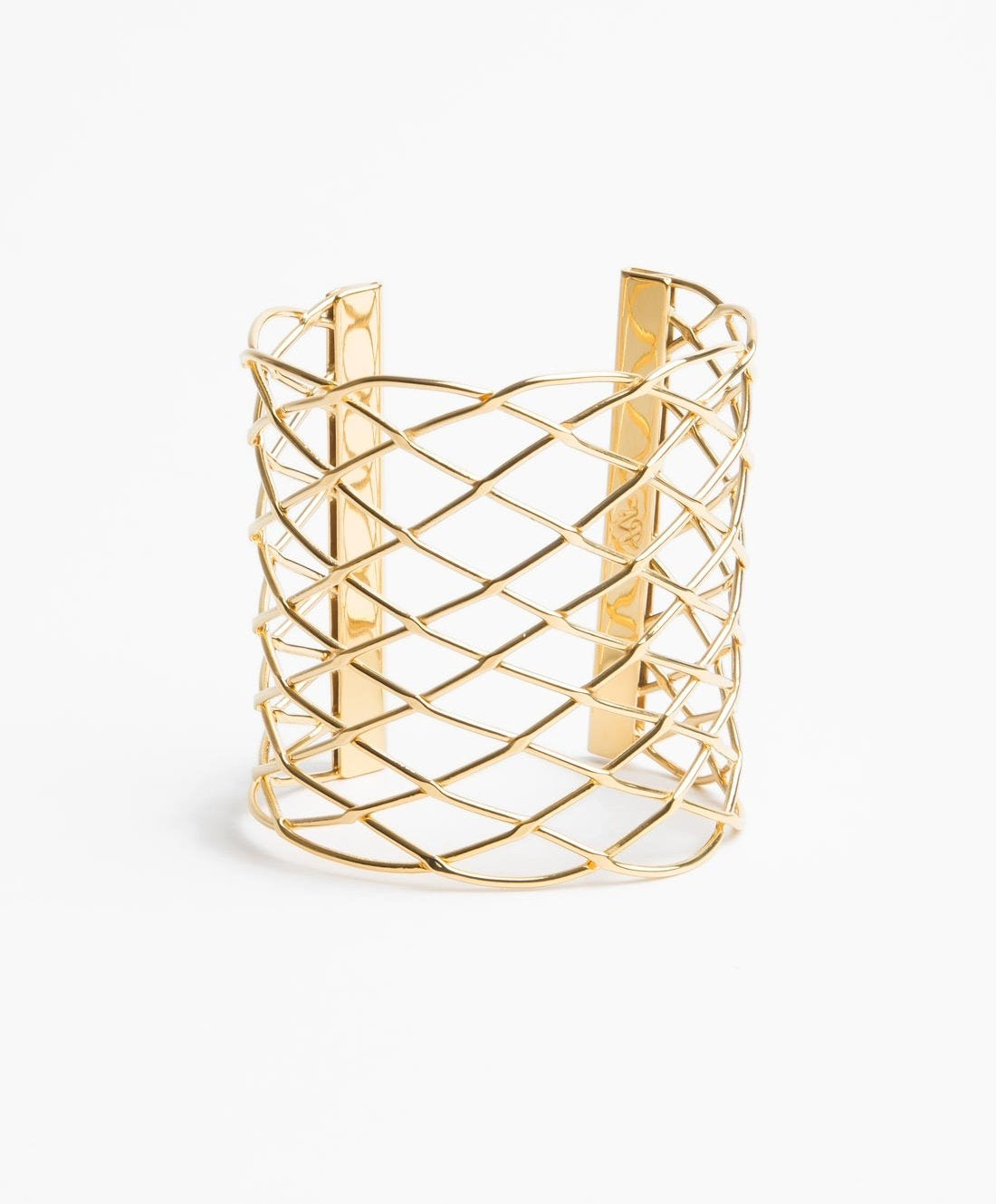 Calcuta gold-plated braided bracelet