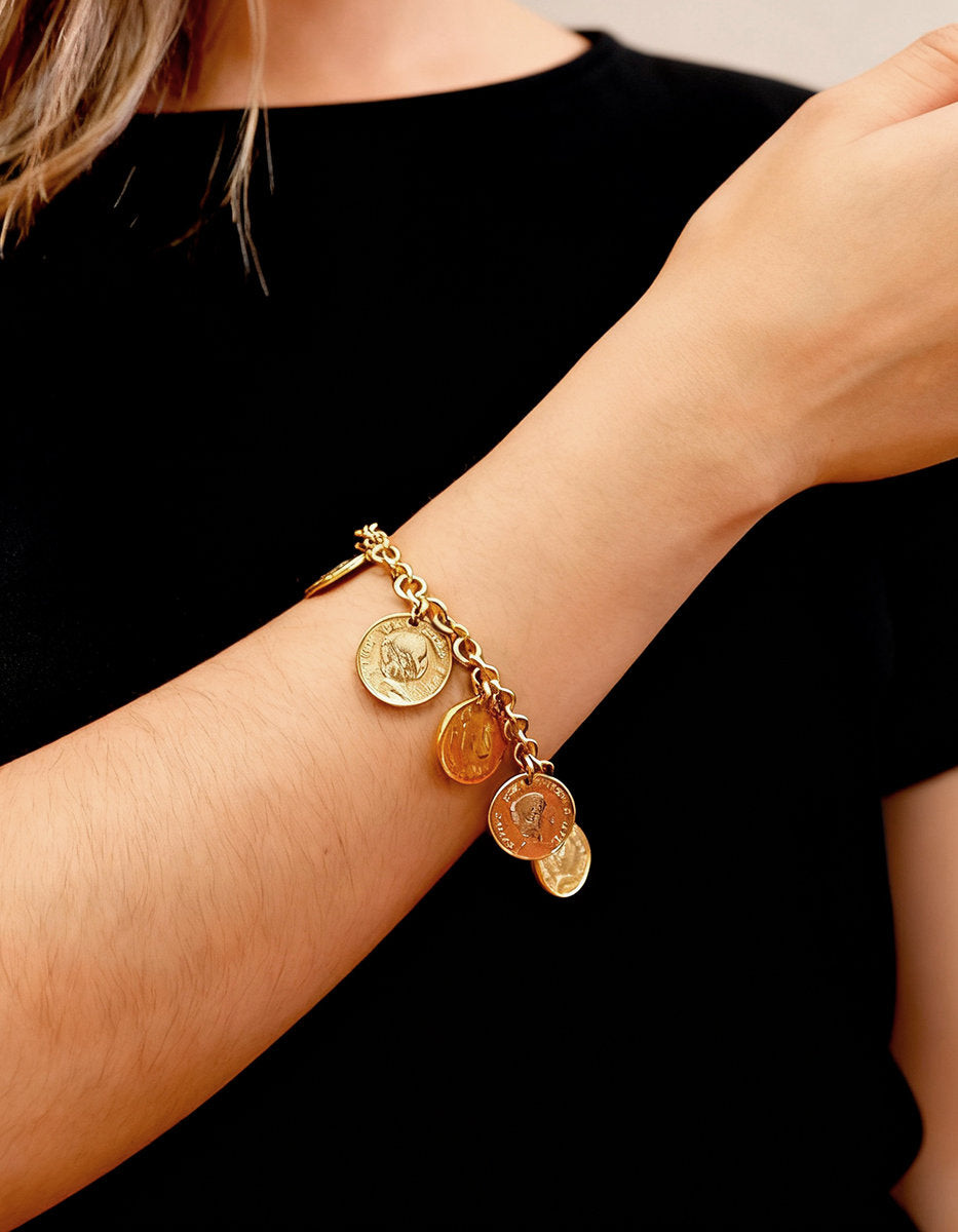 Memories Authentic Coin Bracelet