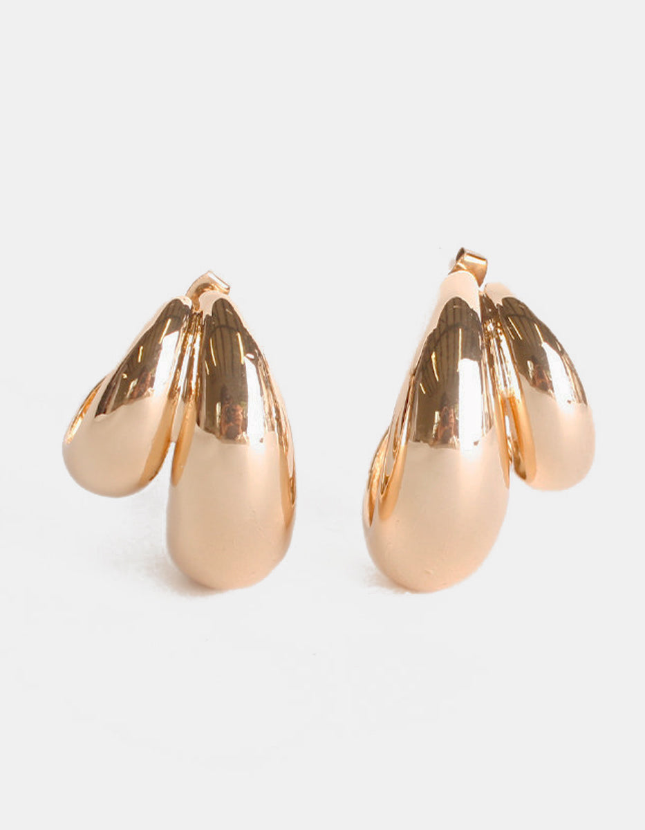 Golden Chic gold-filled earrings