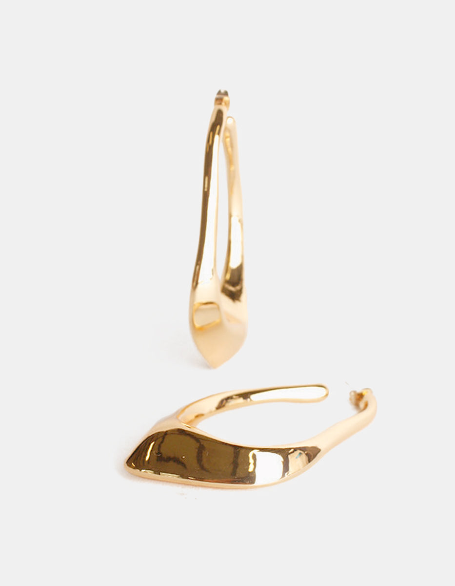Golden Chic gold-filled earrings