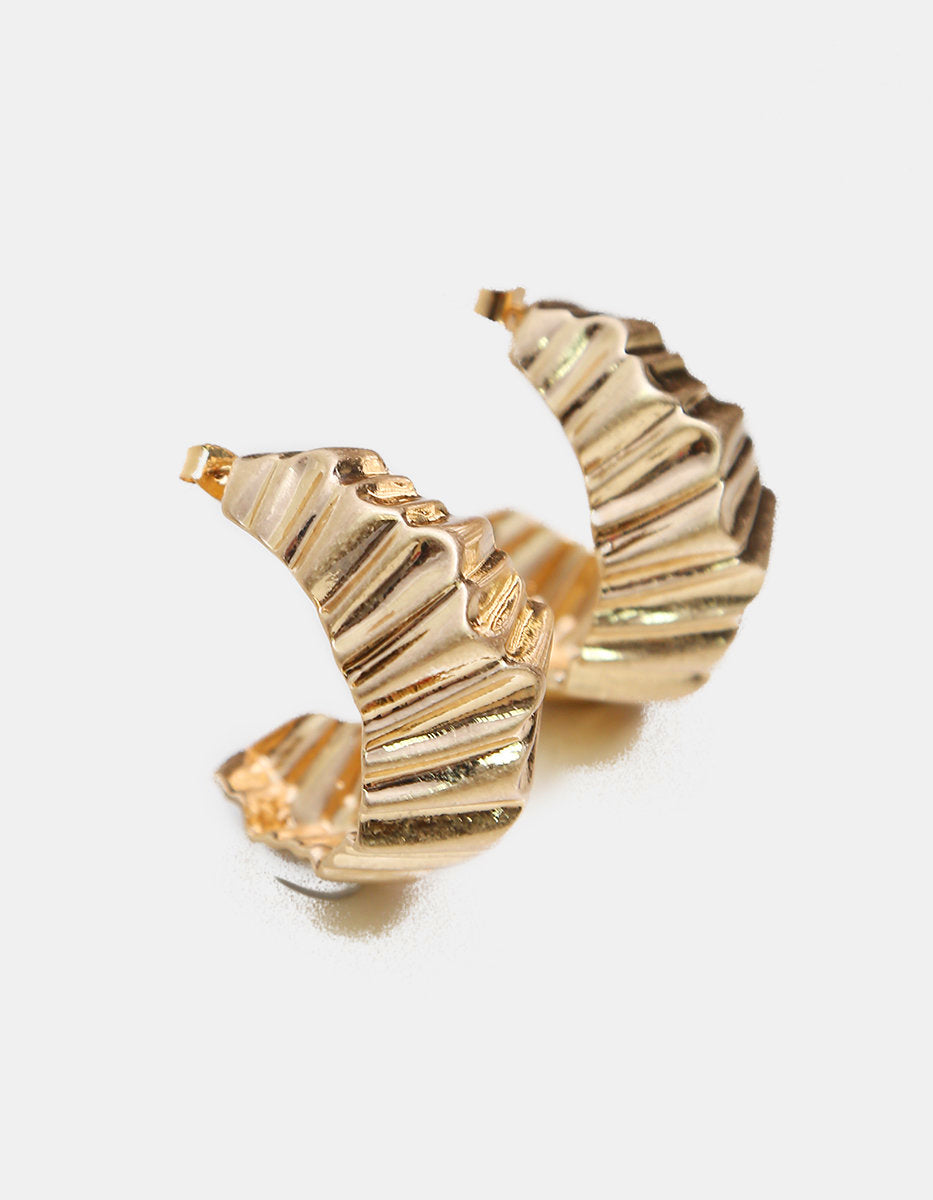 Golden Chic gold-filled earrings