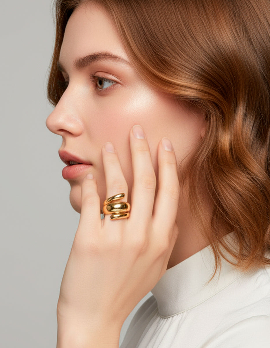 Golden Chic gold-filled ring