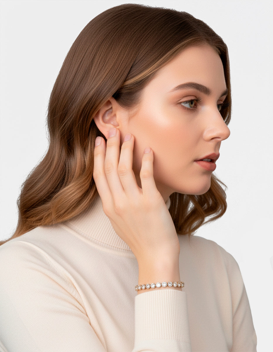 Festive Style gold-plated bracelet