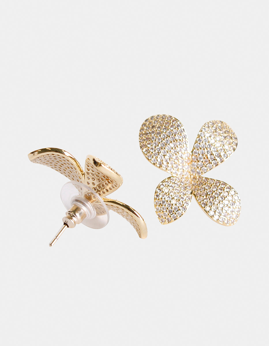 Festive Style petal earrings