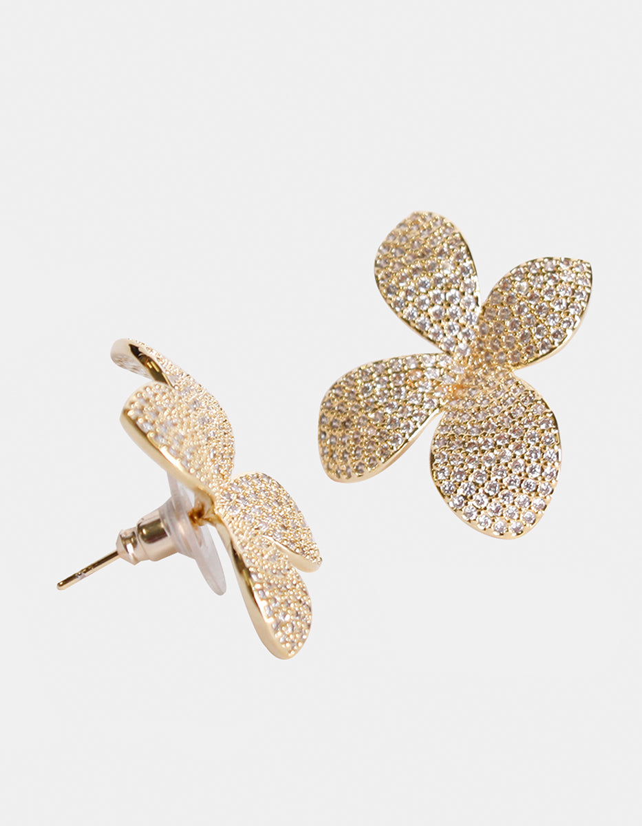 Festive Style petal earrings