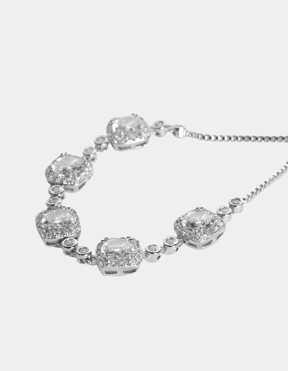 Festive Style silver-plated bracelet