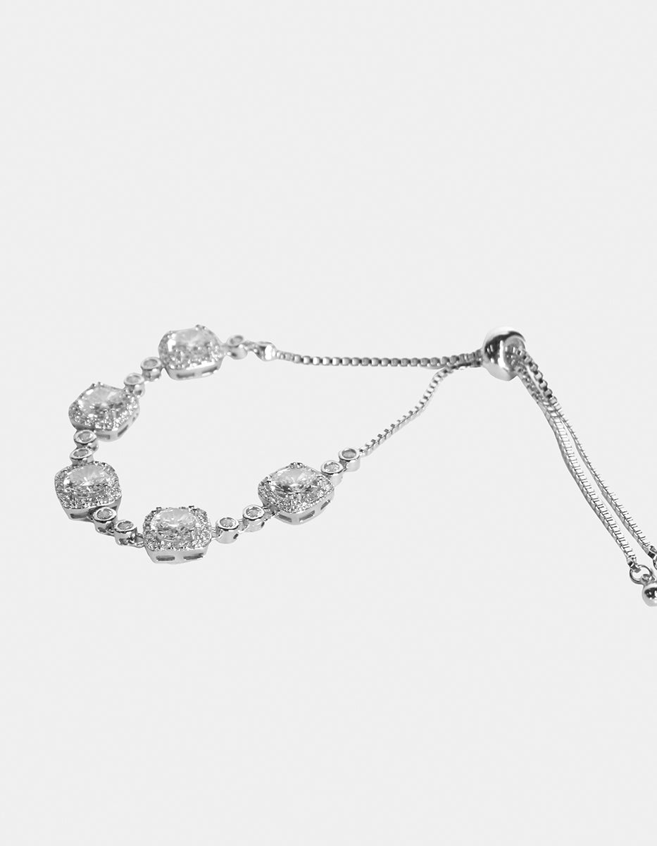 Festive Style silver-plated bracelet