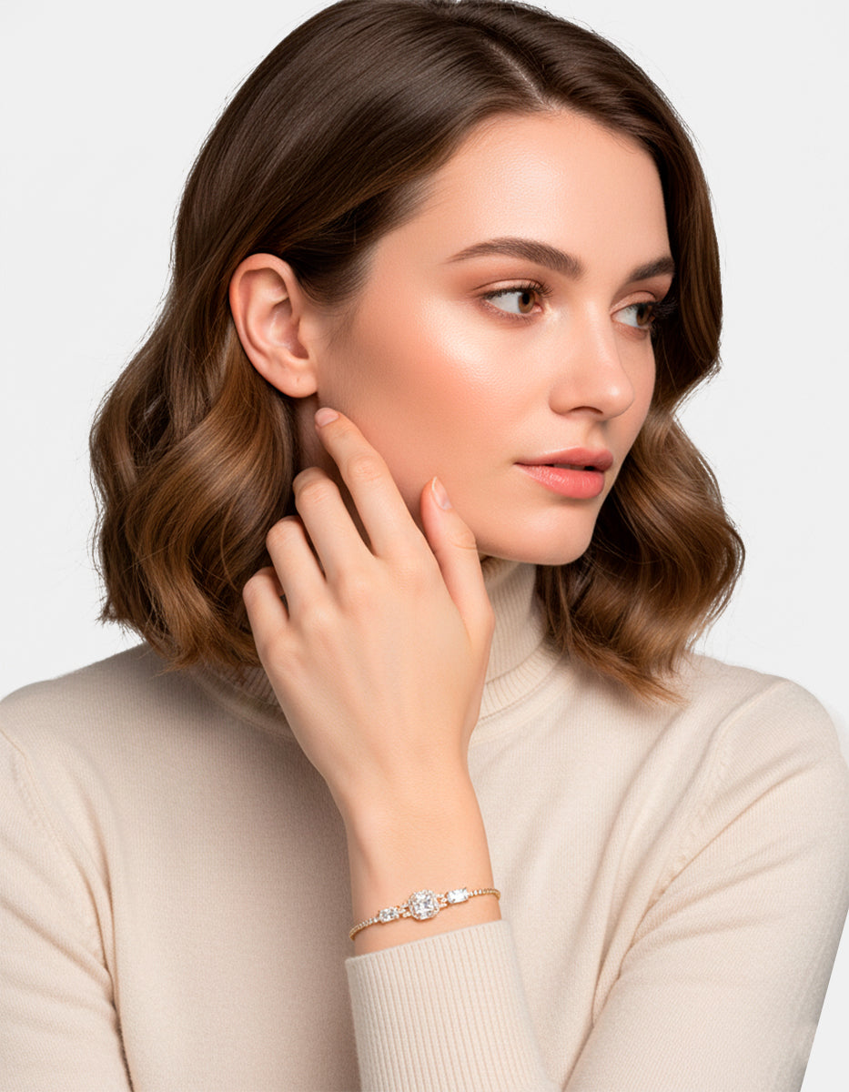 Festive Style gold-plated bracelet