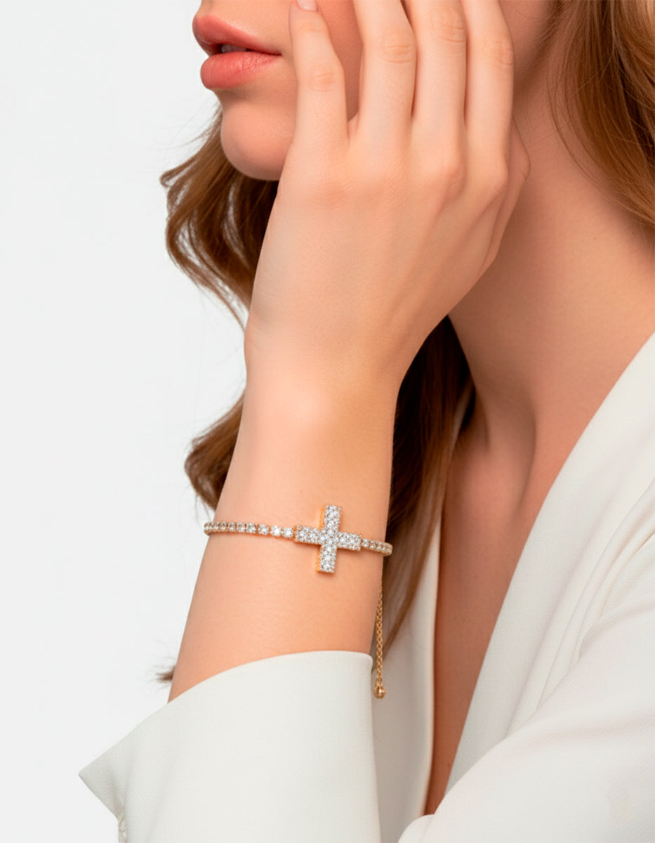 Festive Style gold-plated bracelet