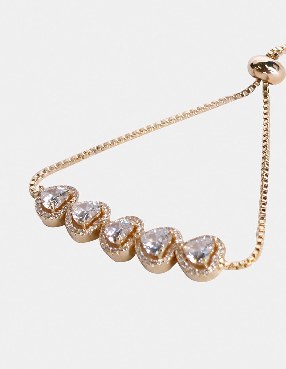 Festive Style gold-plated bracelet