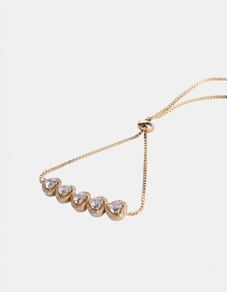 Festive Style gold-plated bracelet