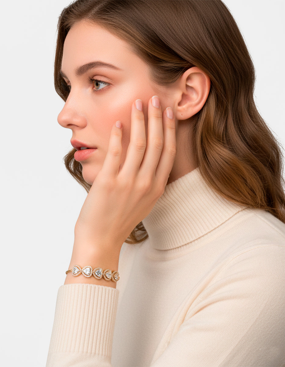 Festive Style gold-plated bracelet