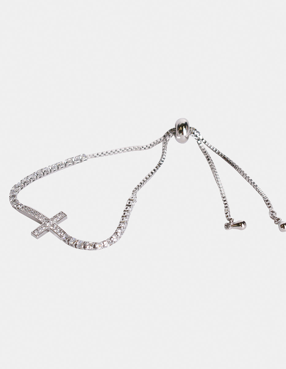 Festive Style silver-plated bracelet