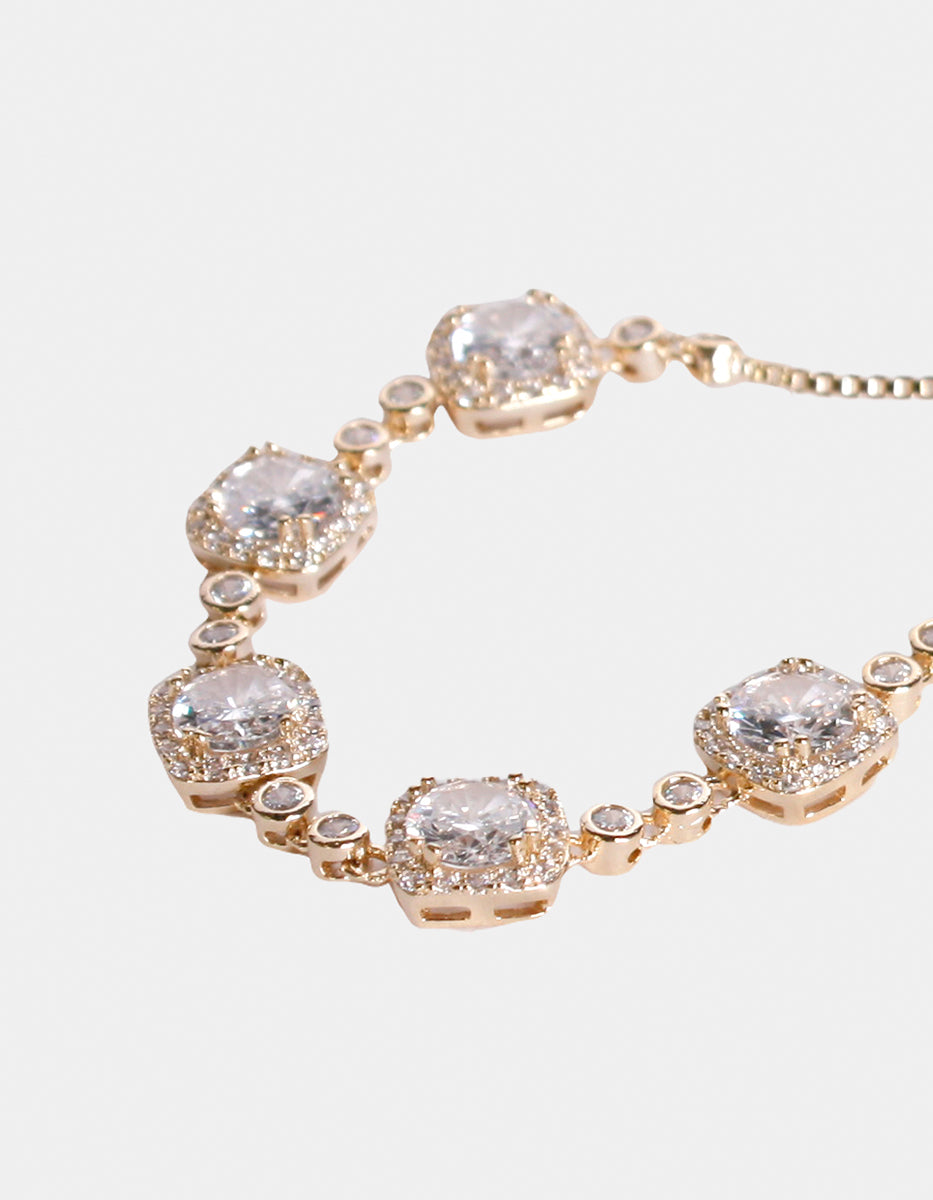 Festive Style gold-plated bracelet
