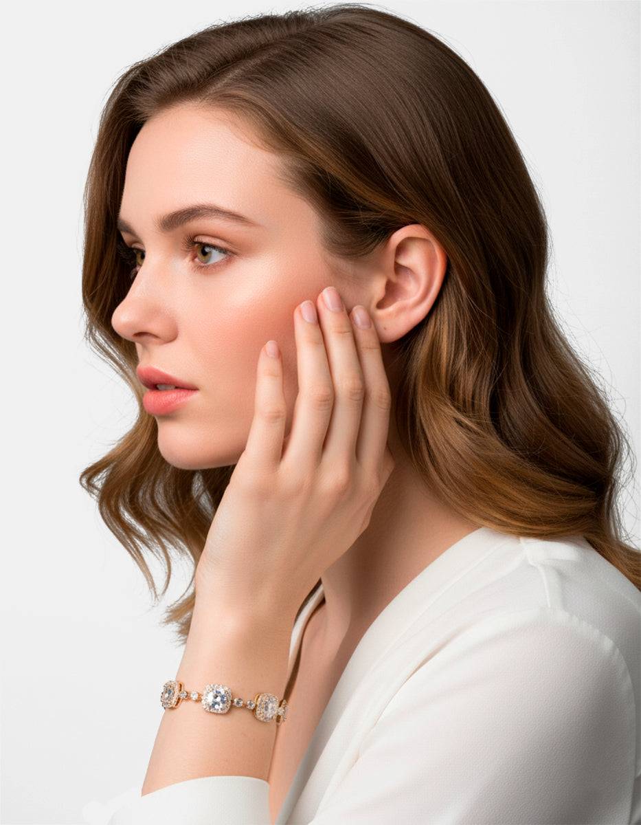 Festive Style gold-plated bracelet