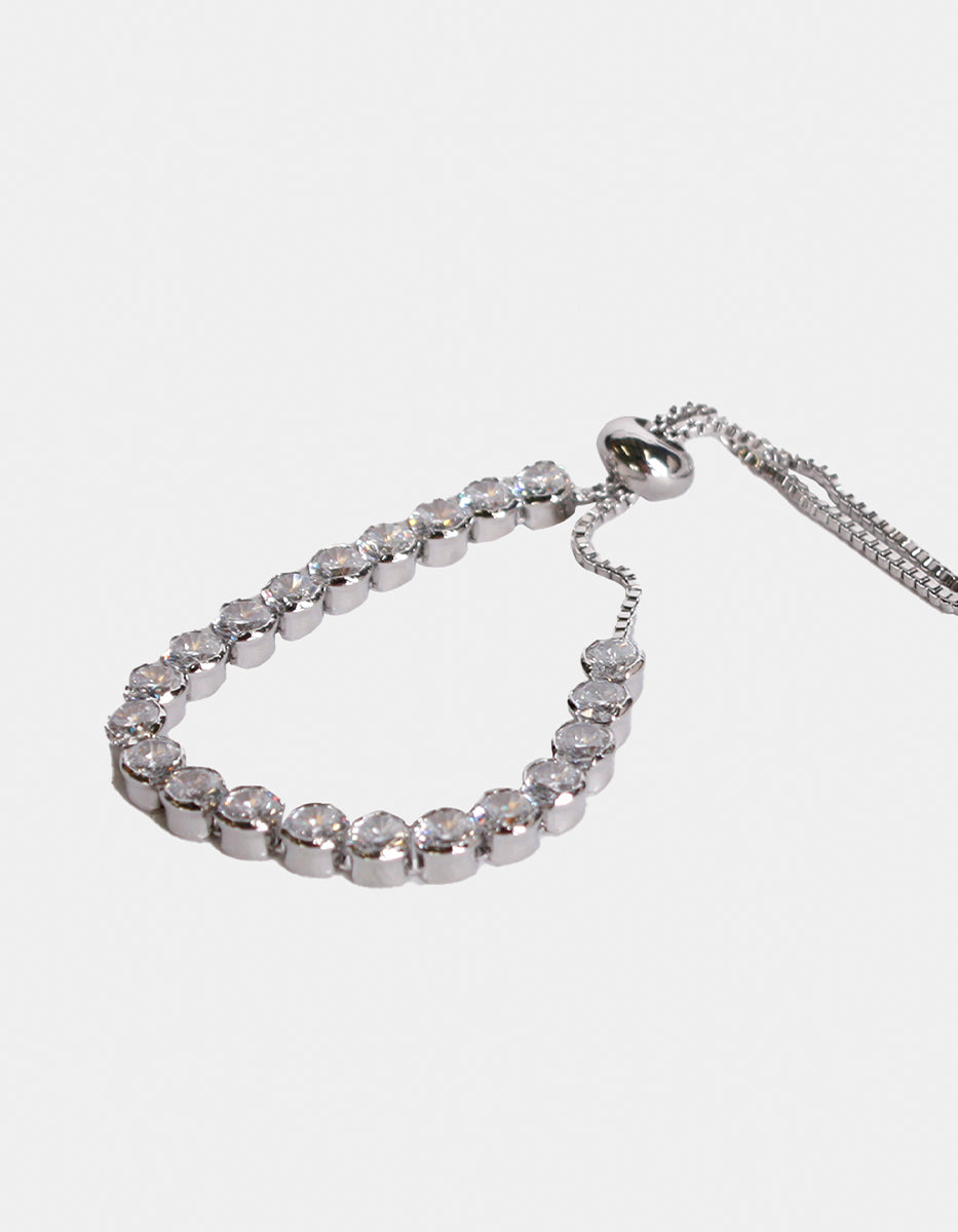 Festive Style silver-plated bracelet