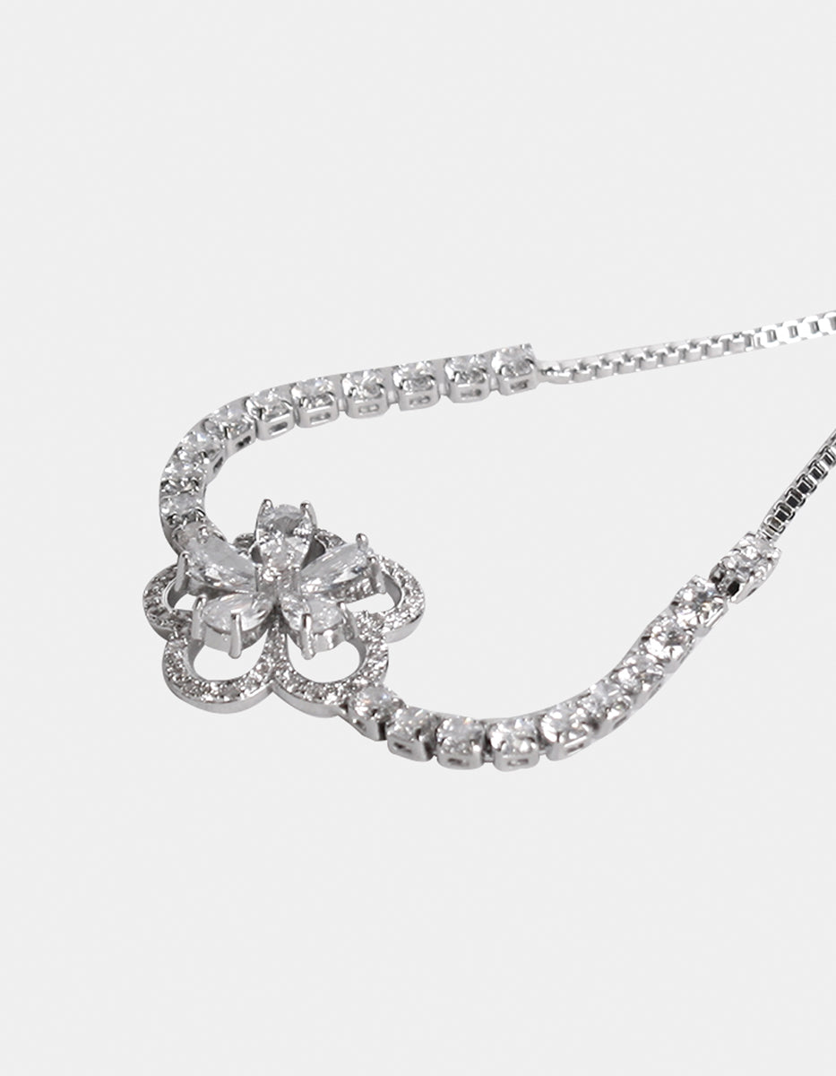 Festive Style silver-plated bracelet