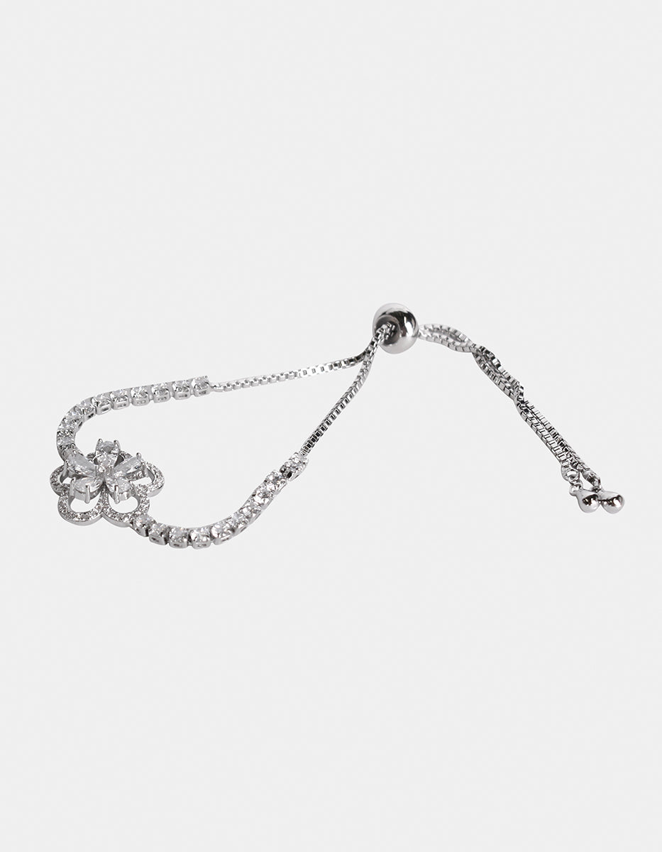 Festive Style silver-plated bracelet