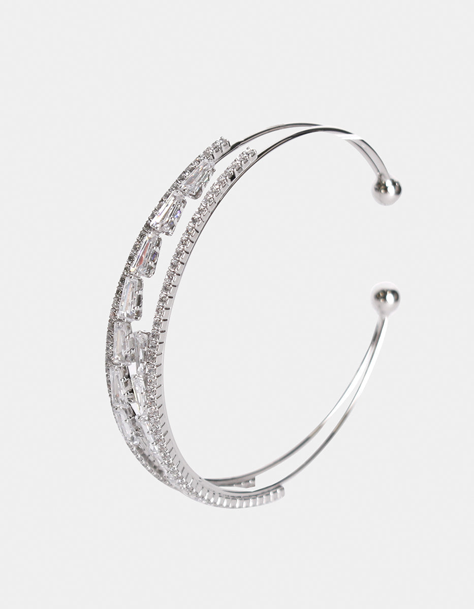 Festive Style silver-plated bracelet