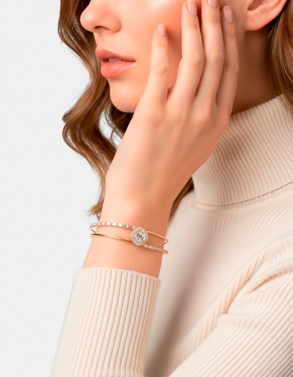 Festive Style gold-plated bracelet