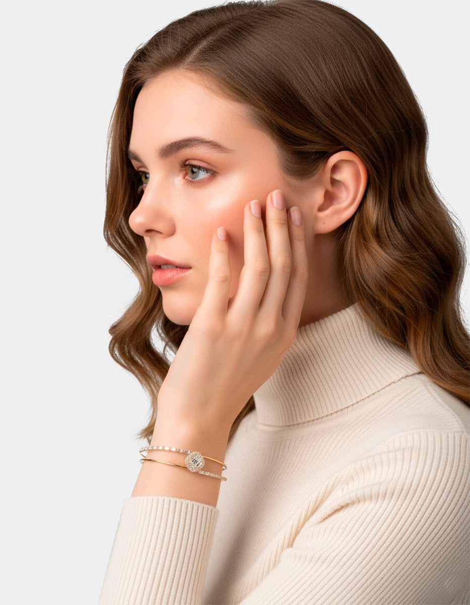 Festive Style gold-plated bracelet