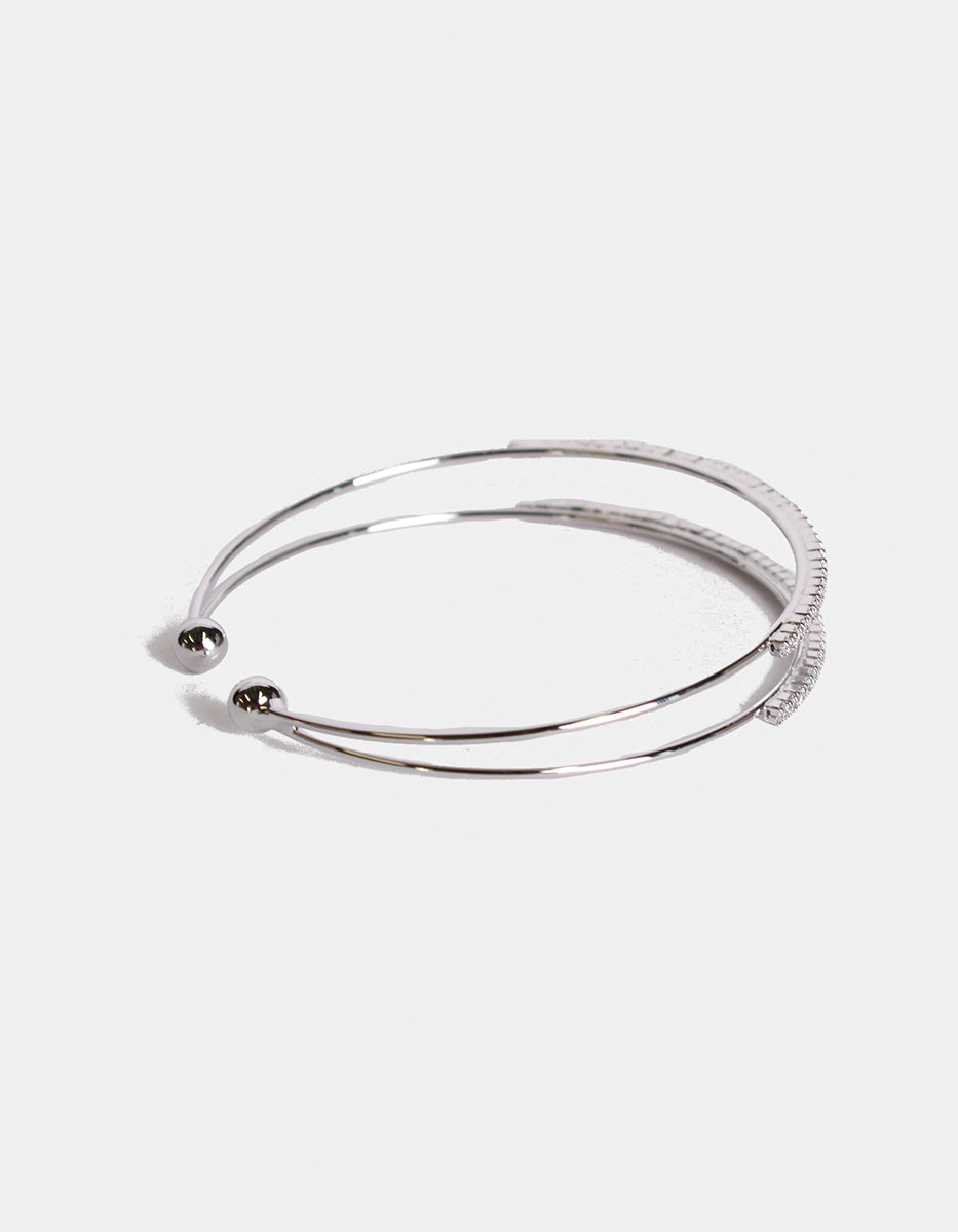 Festive Style silver-plated bracelet