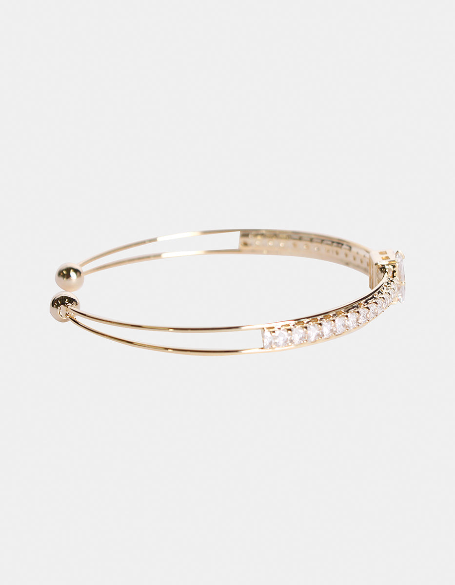 Festive Style gold-plated bracelet
