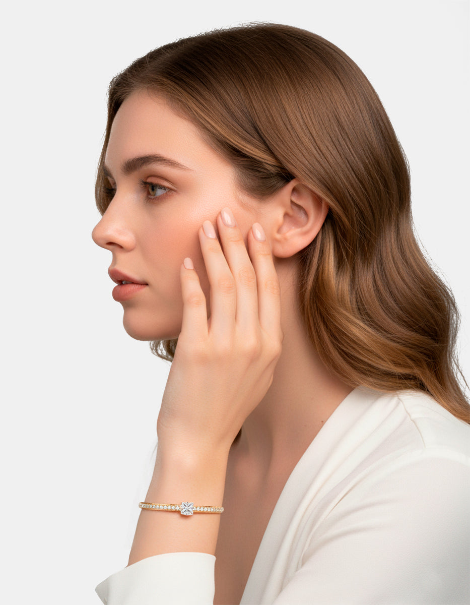 Festive Style gold-plated bracelet