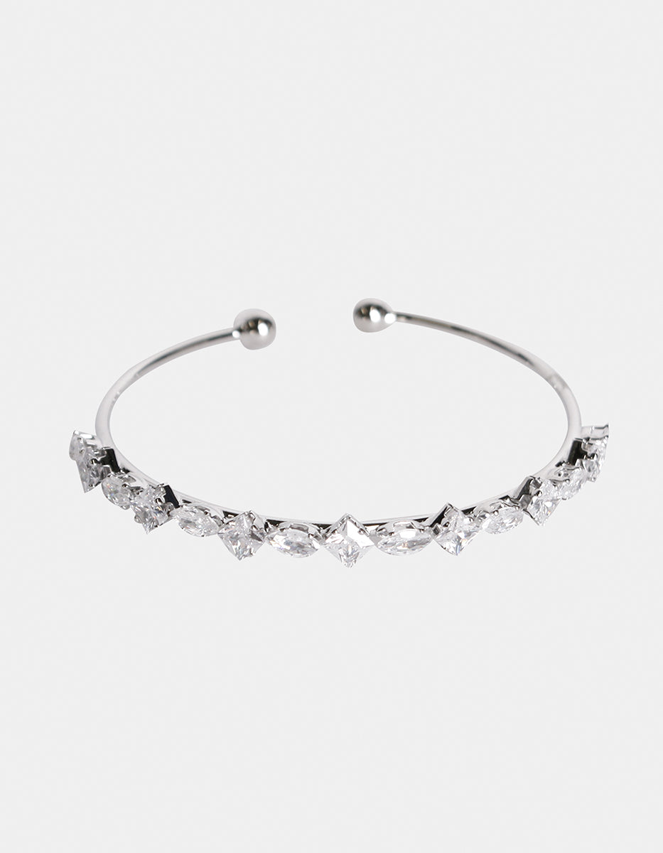 Festive Style silver-plated bracelet