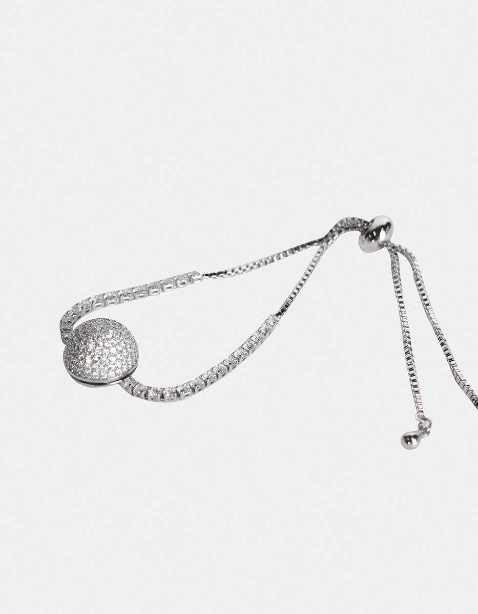 Festive Style silver-plated bracelet