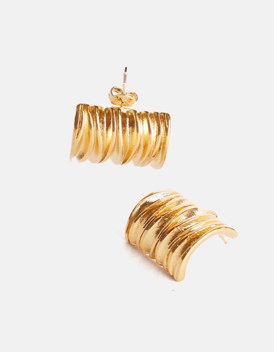 Golden Chic gold-filled earrings