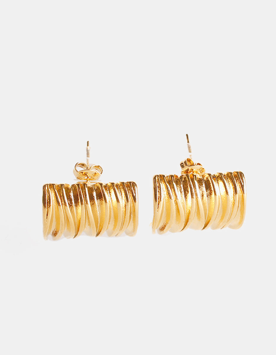 Golden Chic gold-filled earrings